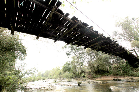 Hầu hết cầu dân sinh ở Gia Lai xuống cấp, không đảm bảo an toàn